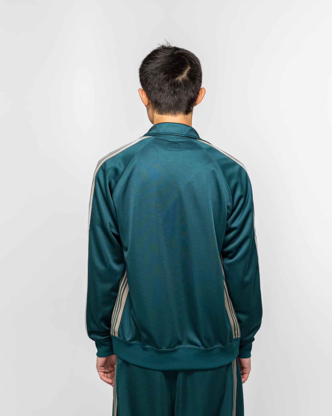Needles - Track Jacket - Green Poly Smooth | UP THERE