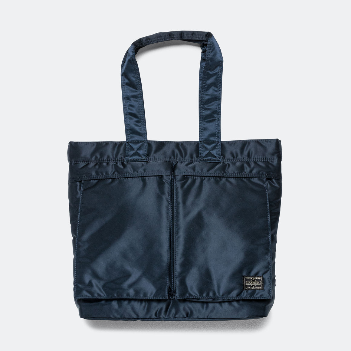 Porter Tanker Tote Bag - Iron Blue | UP THERE