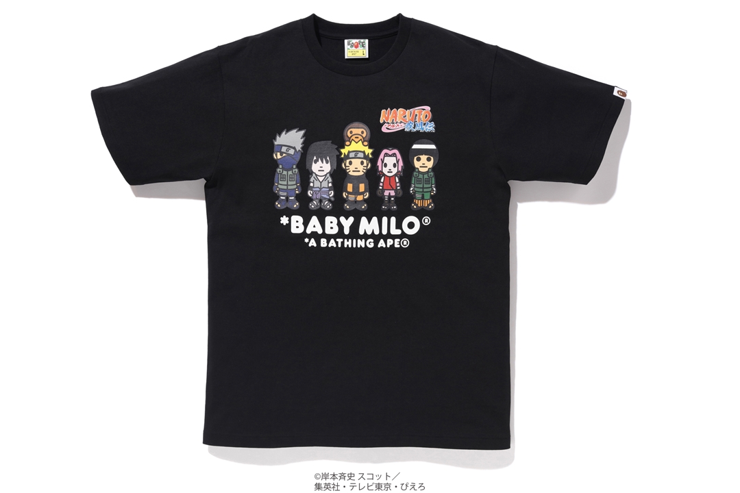 A BATHING APE® x NARUTO & BORUTO】11月17日発売予定
