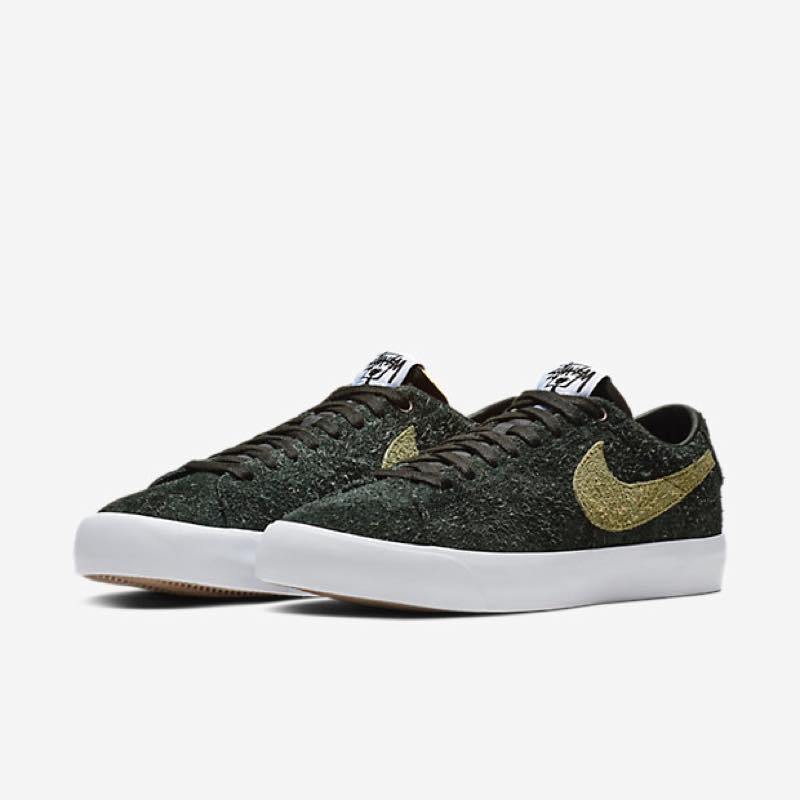 STUSSY × NIKE SB】BLAZER LOW／MIDが国内12月7日／10日発売予定 | UP