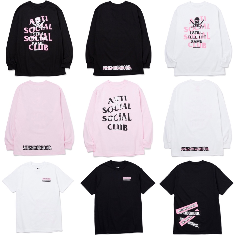 NEIGHBORHOOD × ANTI SOCIAL SOCIAL CLUB】コラボコレクションが国内7