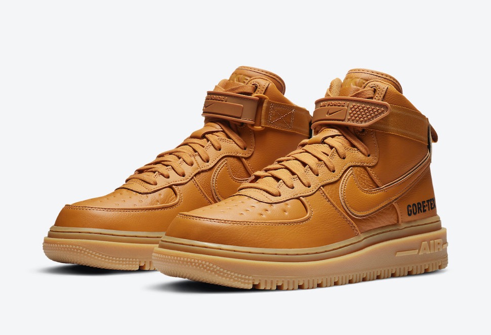 Nike】Air Force 1 Gore-Tex Boot “Wheat”が国内10月19日に発売予定