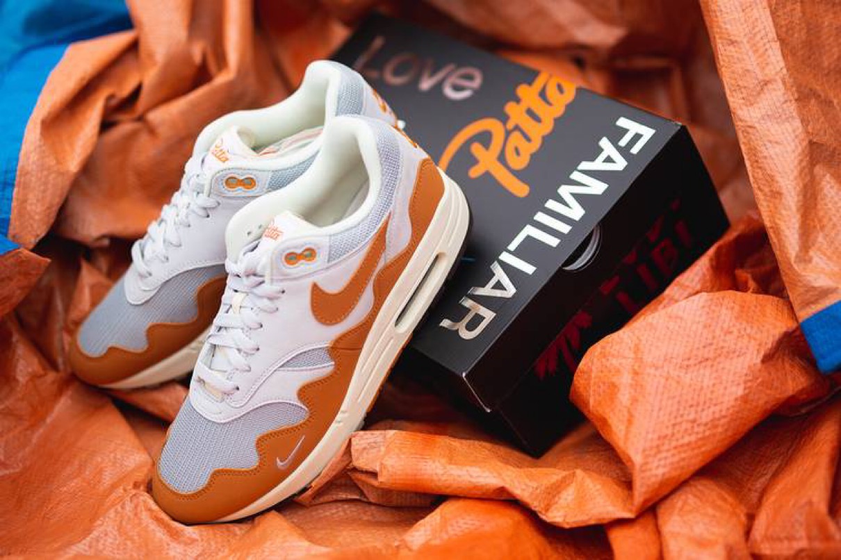 Patta × Nike Air Max 1 “The Wave” Noise Aquaが海外10月29日／国内11