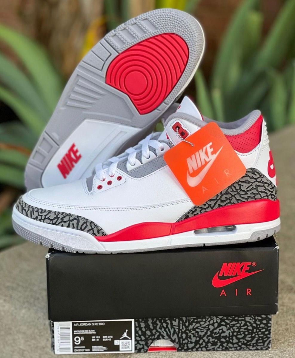Nike】Air Jordan 3 Retro OG “Fire Red”が国内8月6日に復刻発売予定