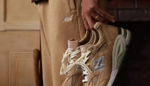 Kith × New Balance 990v2 “Tan”が国内9月9日に発売予定 ［M990KS2