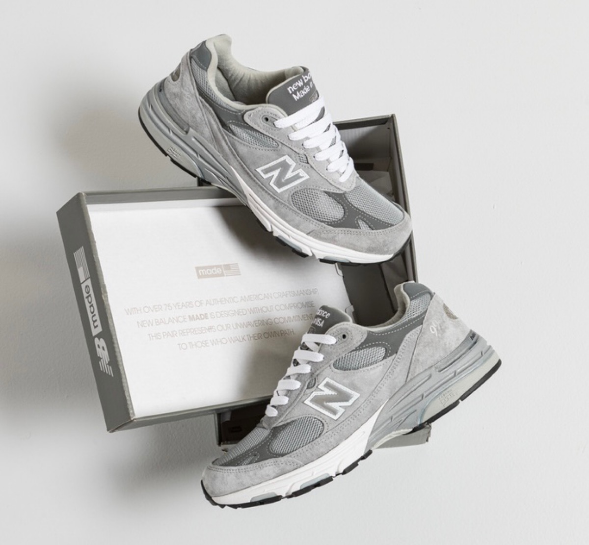 New Balance 『993 “Grey”』の再販WEB抽選が国内11月18日まで受付