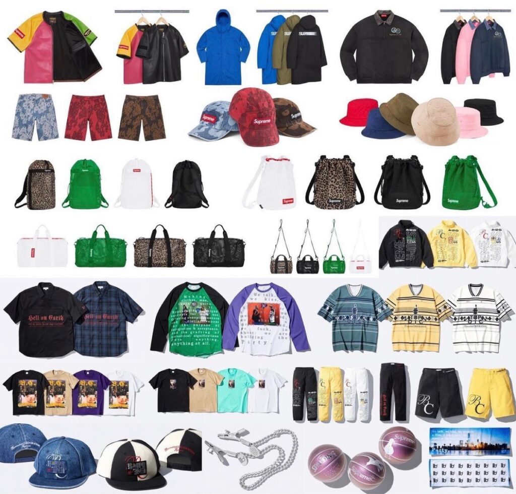 Supreme × Bernadette Corp 2023SS Week13が国内5月20日に発売予定【全