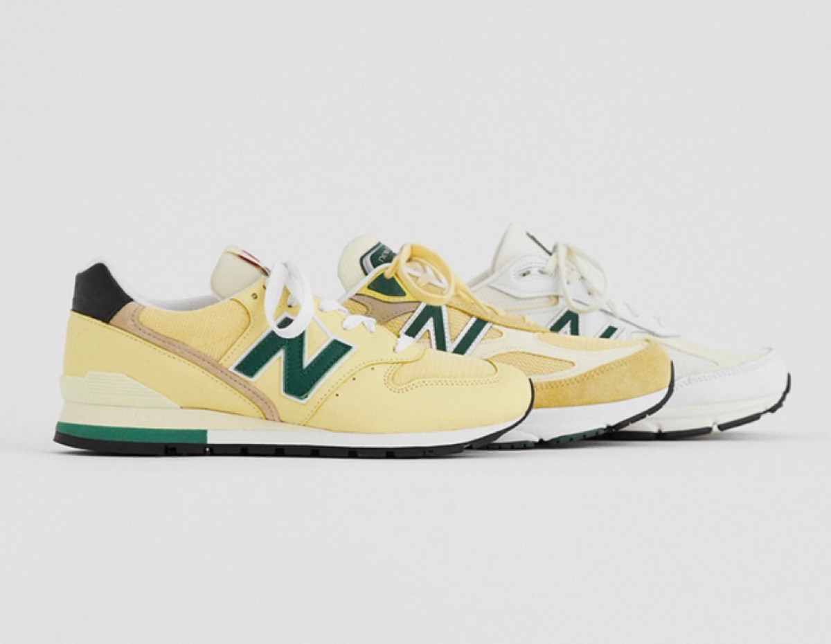 New Balance『996 “Pale Yellow/Forest Green”』が国内9月7日に発売