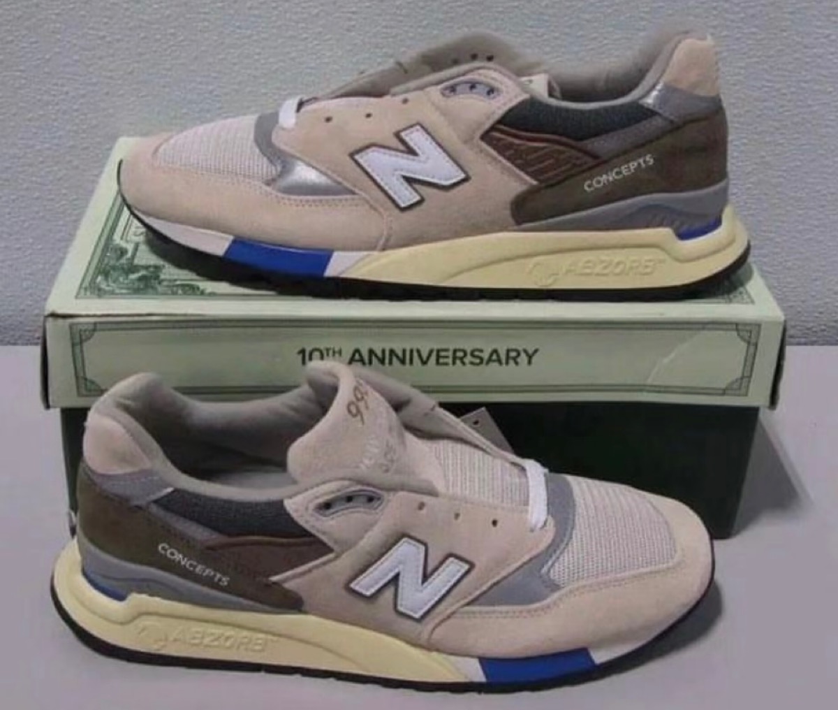 Concepts × New Balance 『998 “C-Note”』が国内10月5日より復刻発売