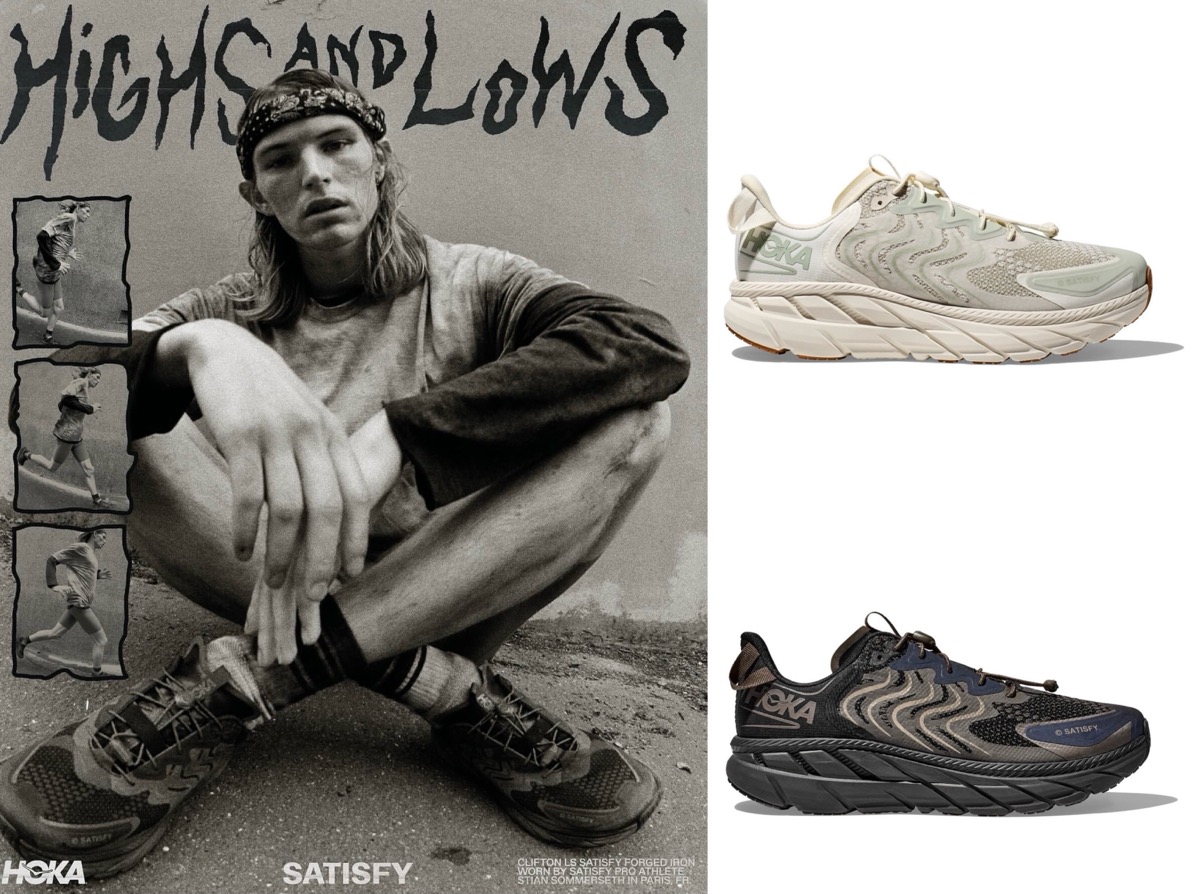 Satisfy × HOKA『CLIFTON LS』が国内11月17日より発売開始 | UP TO DATE