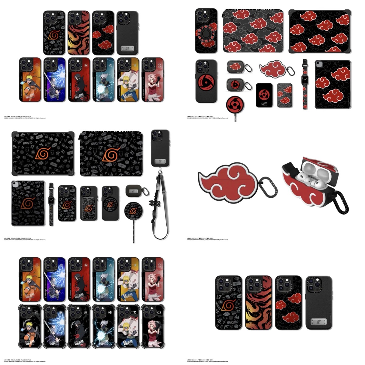 NARUTO × CASETiFY コラボコレクションの新作AirPods Proケースが国内1