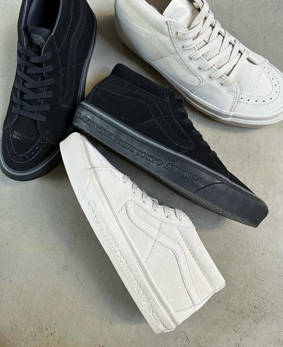 NEIGHBORHOOD®︎ × VANS 『SK8-MID 83 DX』が国内12月23日に発売 | UP