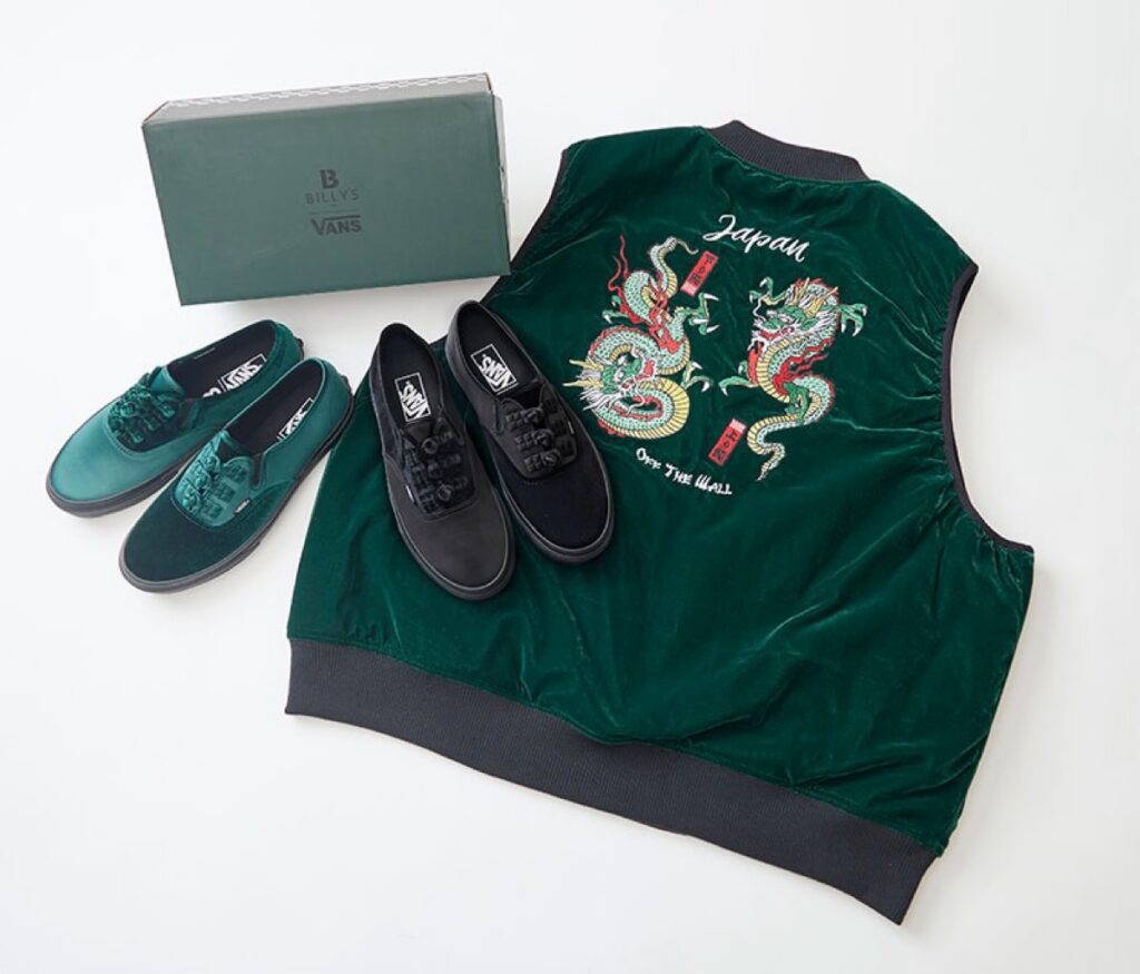 VANS × BILLY'S 『AUTHENTIC KUNG-FU & DRAGON REVERSIBLE VEST』が