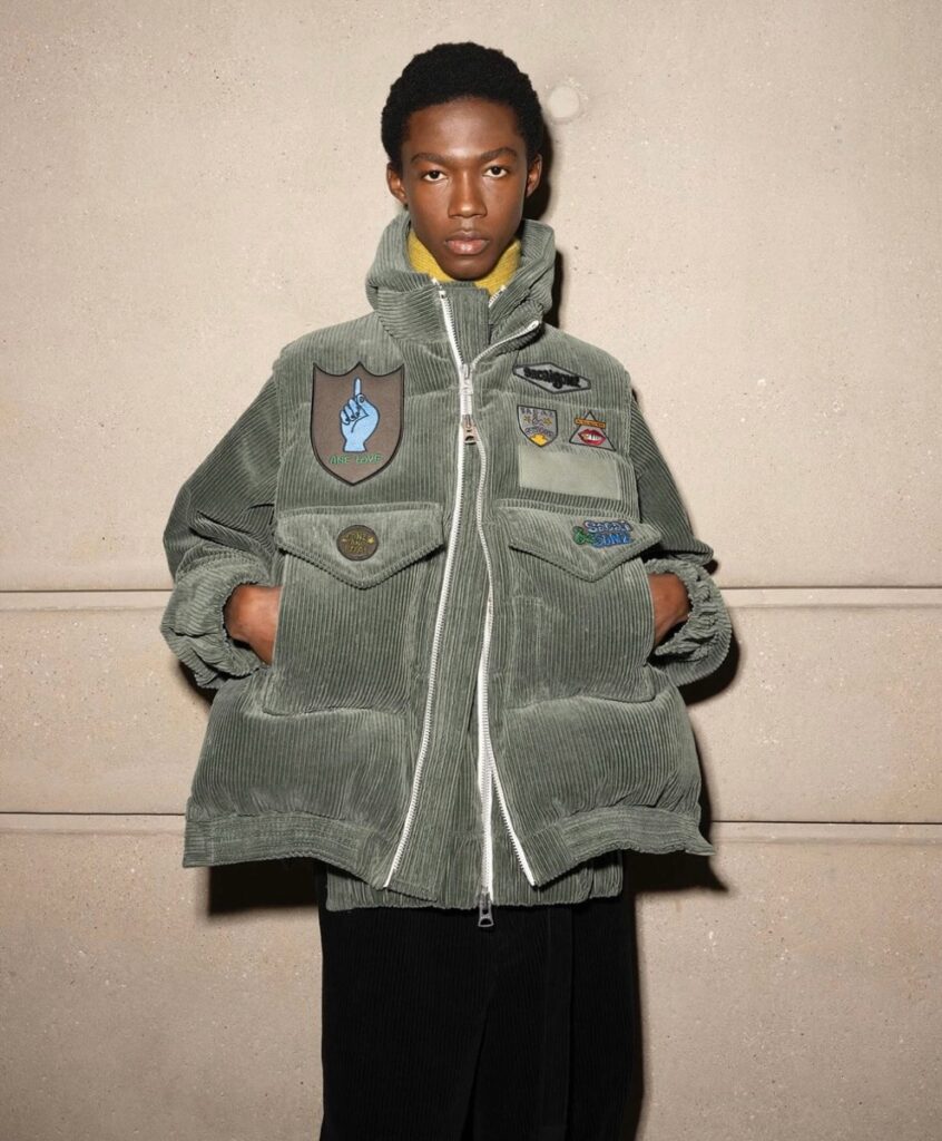 sacai × Mark Gonzales 2024年秋冬コラボコレクションが発売予定