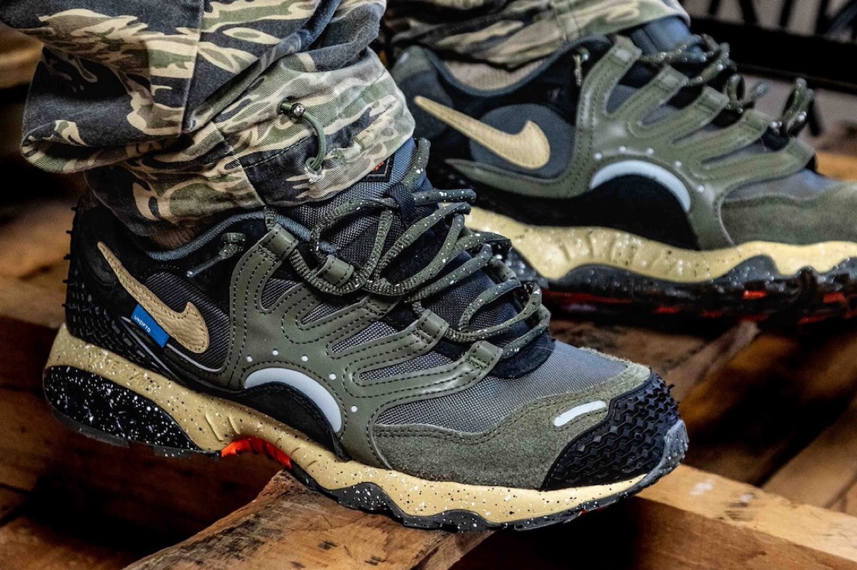 UNDEFEATED × Nike Air Terra Humara SP “Cargo Khaki” & “Light Menta