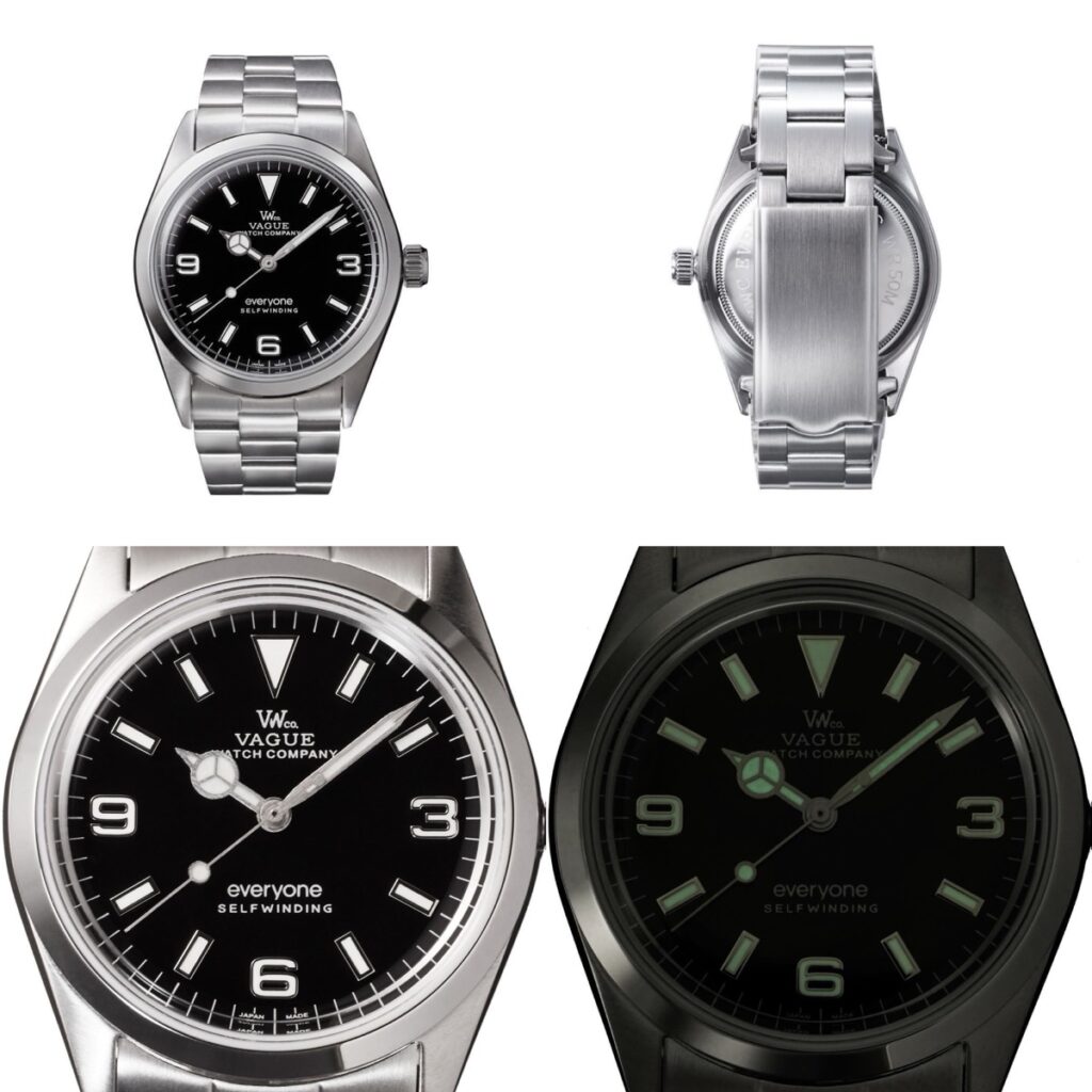everyone Time Traveler by VAGUE WATCH CO.の抽選販売が国内1月9日