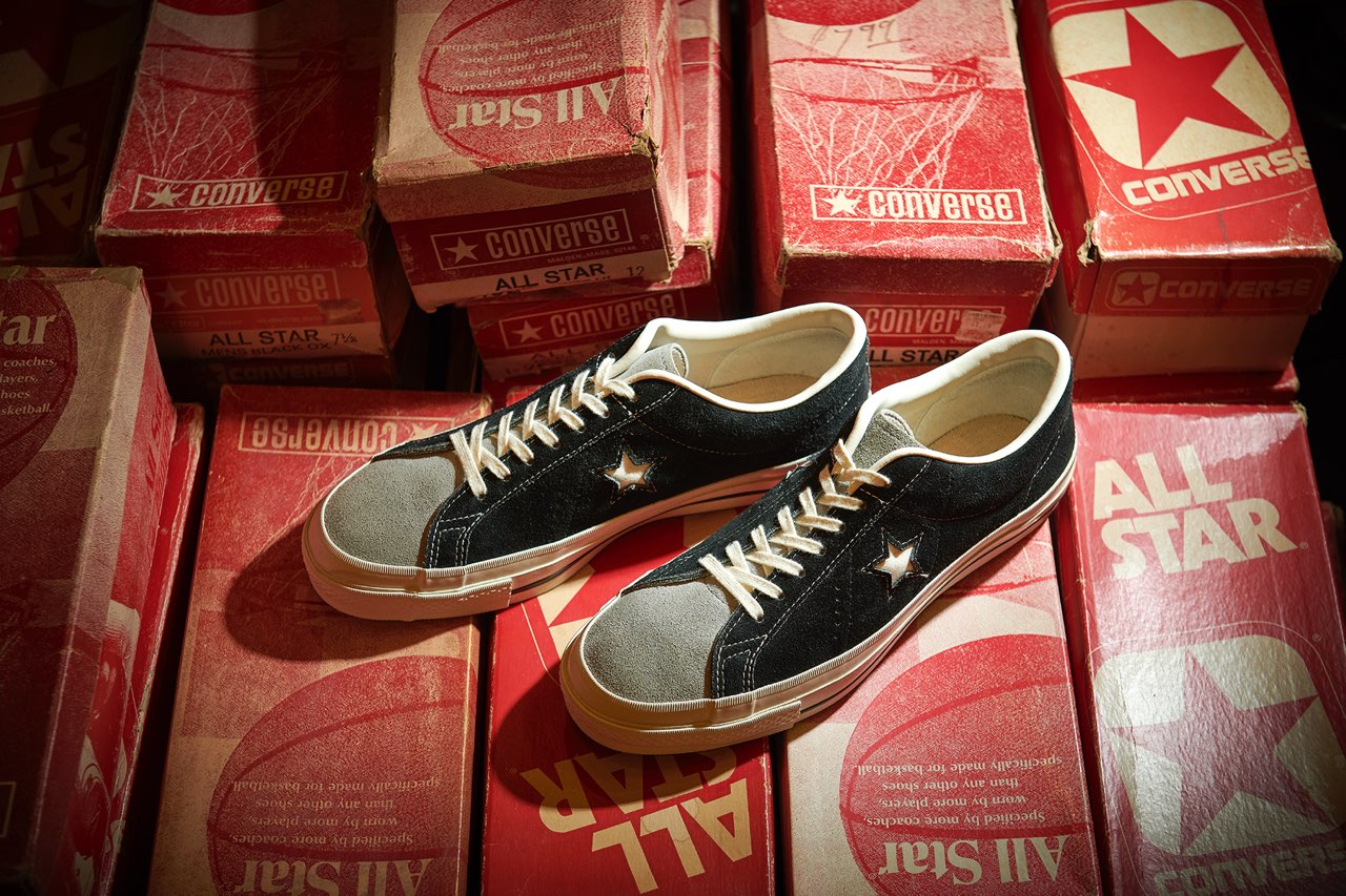 下北沢 soma × CONVERSE『ONE STAR J VTG SUEDE “TIMELINE”』が国内2月