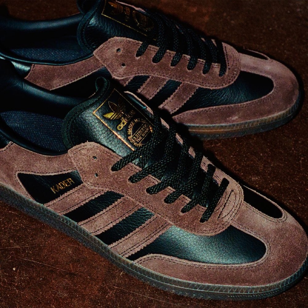 adidas × Kader Sylla 『SAMBA ADV “BROWN”』が国内2月10日より発売