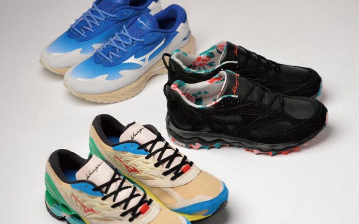 永井博 × MIZUNO “Hiroshi Nagai” Pack コラボスニーカー3型が国内3月