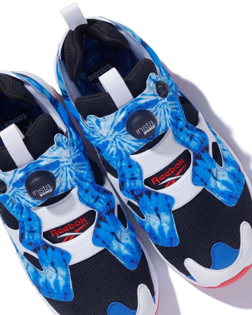 Reebok × atmos × XLARGE INSTAPUMP FURY 94 “TIE DYE”が国内5月3日に