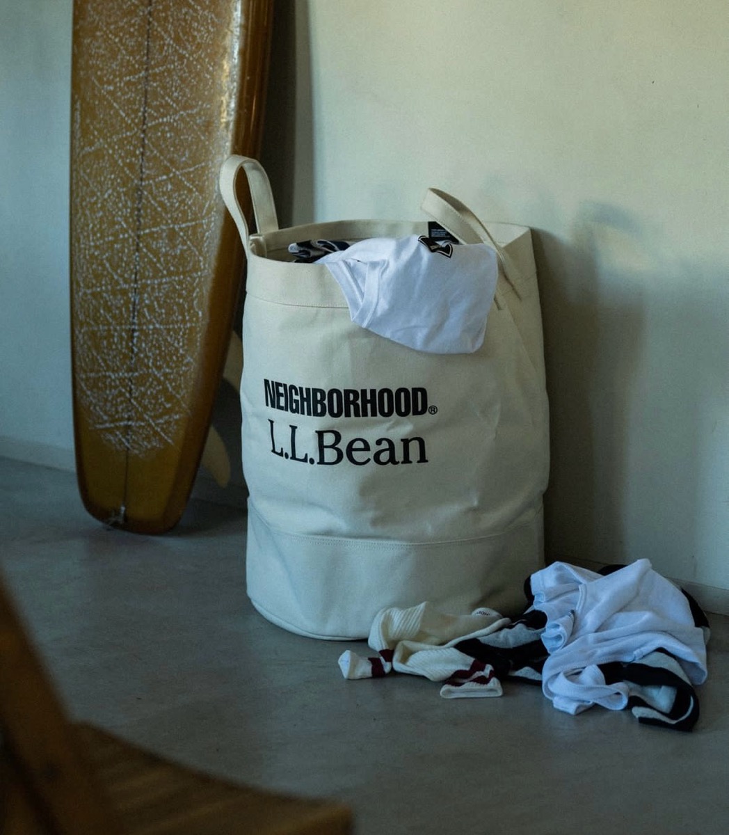 NEIGHBORHOOD®︎ × L.L.Bean 24SS コラボバッグが国内5月25日に発売