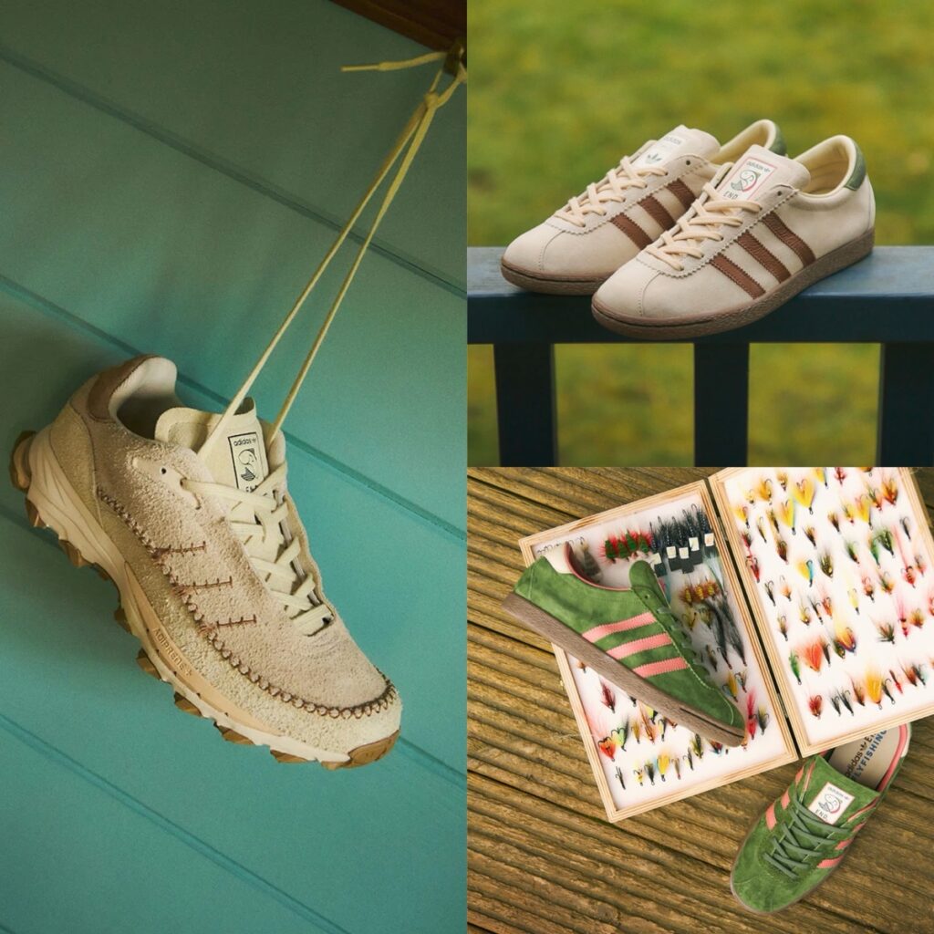 END. × adidas Mocaturf & Tobacco “Fly Fishing”が5月31日より発売