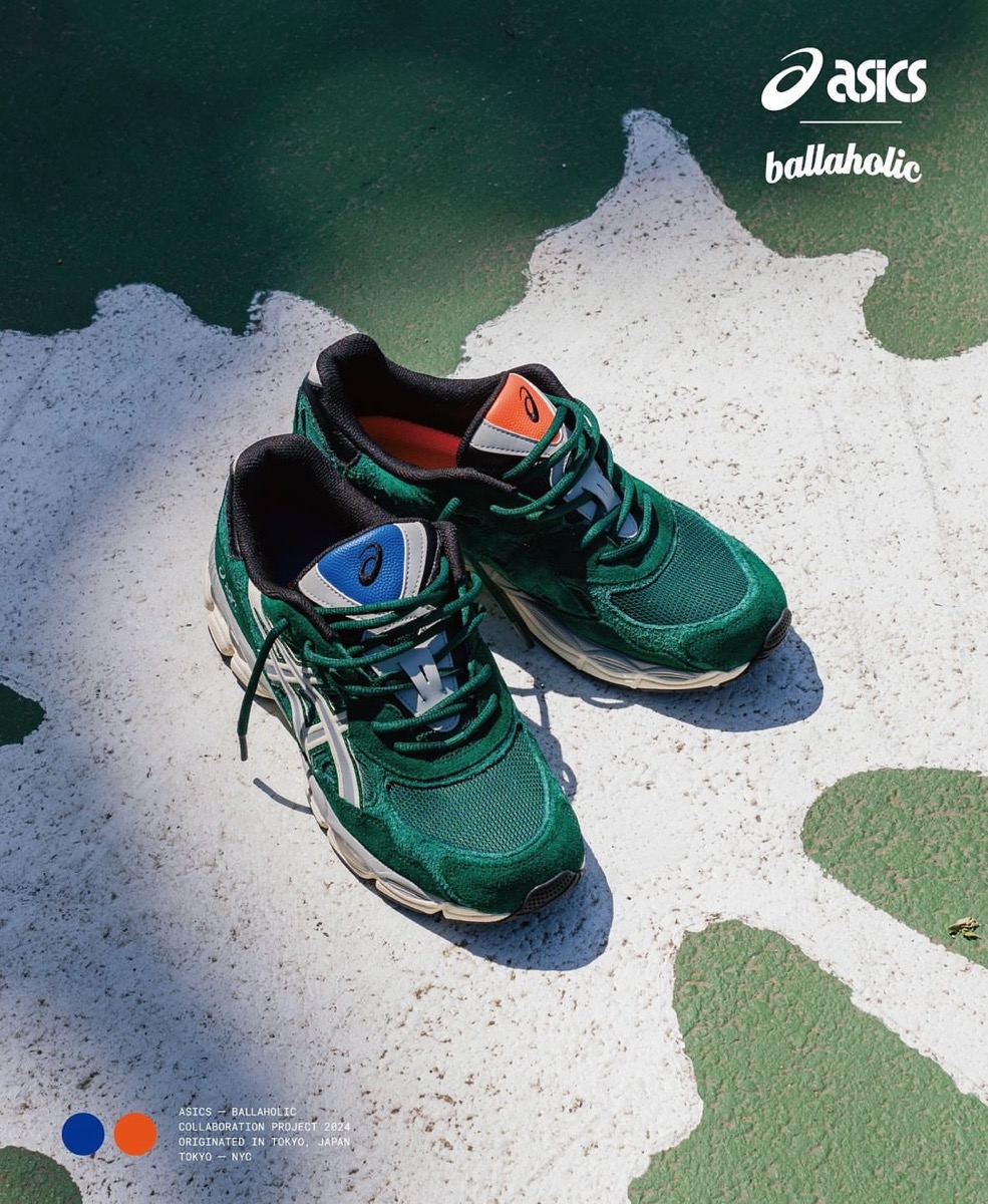 ASICS × ballaholic GEL-NYC & NOVA SURGE LOWが国内6月22日／6月23日