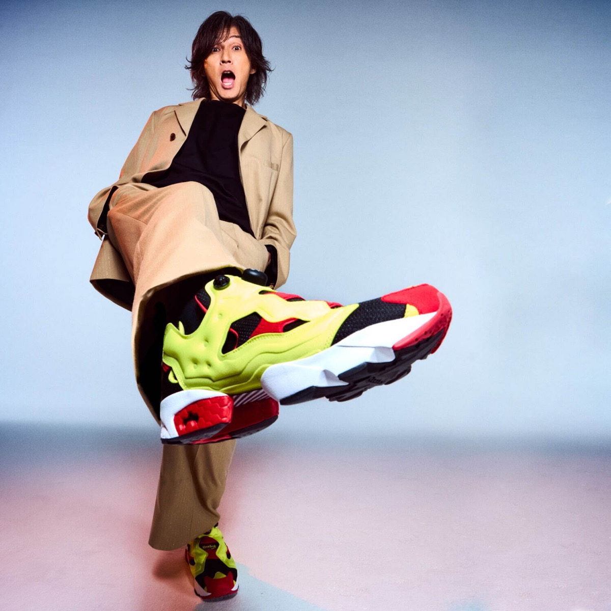 B'z 稲葉浩志 × Reebok INSTAPUMP FURY “MAGMA”が国内6月7日より追加