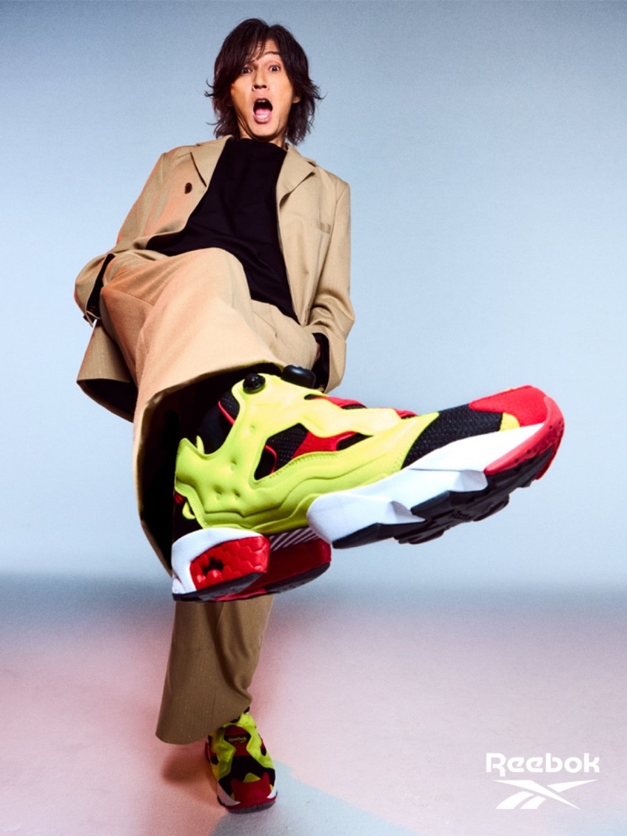 B'z 稲葉浩志着用モデル Reebok INSTAPUMP FURY 94 “CITRON”が国内復刻