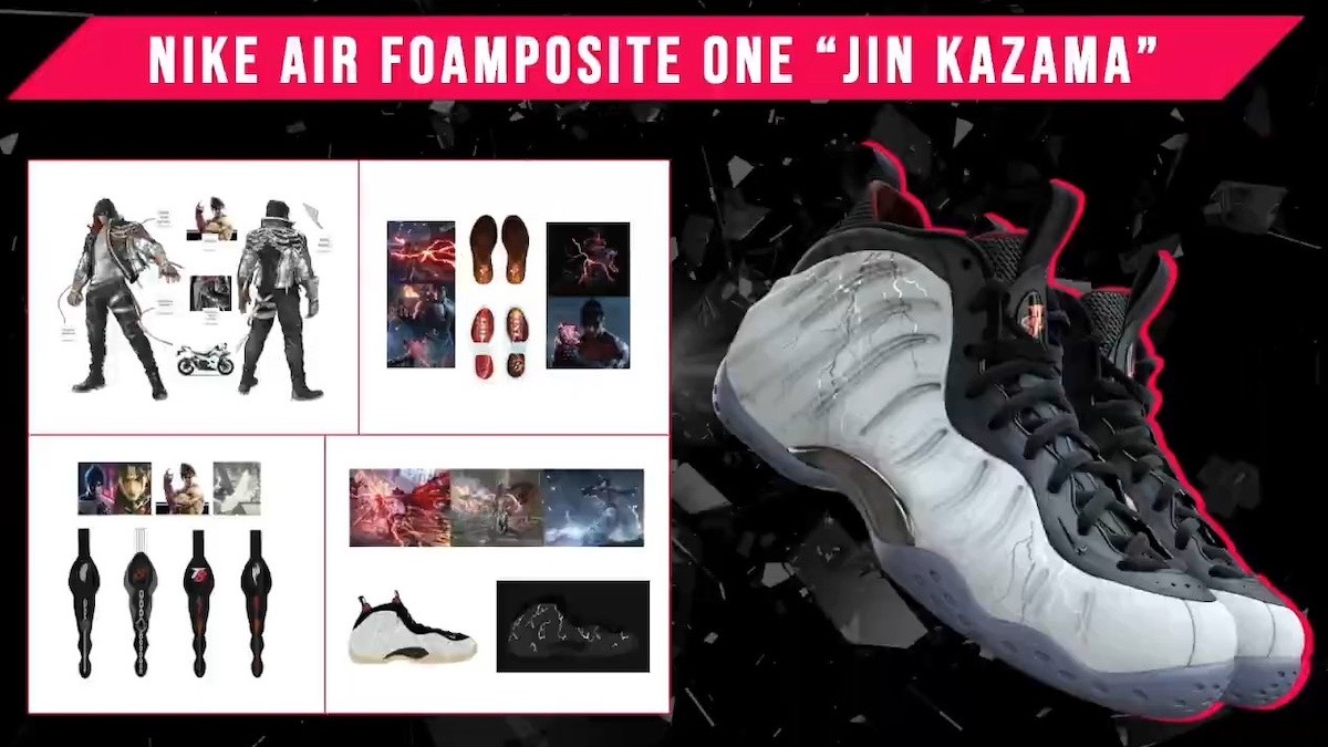 鉄拳8 x Nike Air Foamposite One PRM “Jin Kazama”が国内10月31日に