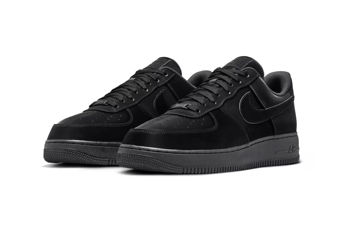 最も濃い黒を纏った Nike Air Force 1 Low '07 LX “Vanta Black”が国内