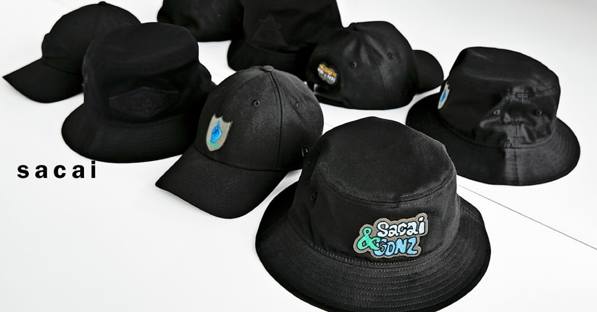 sacai x New Era x Mark Gonzales コラボキャップが国内9月25日に発売