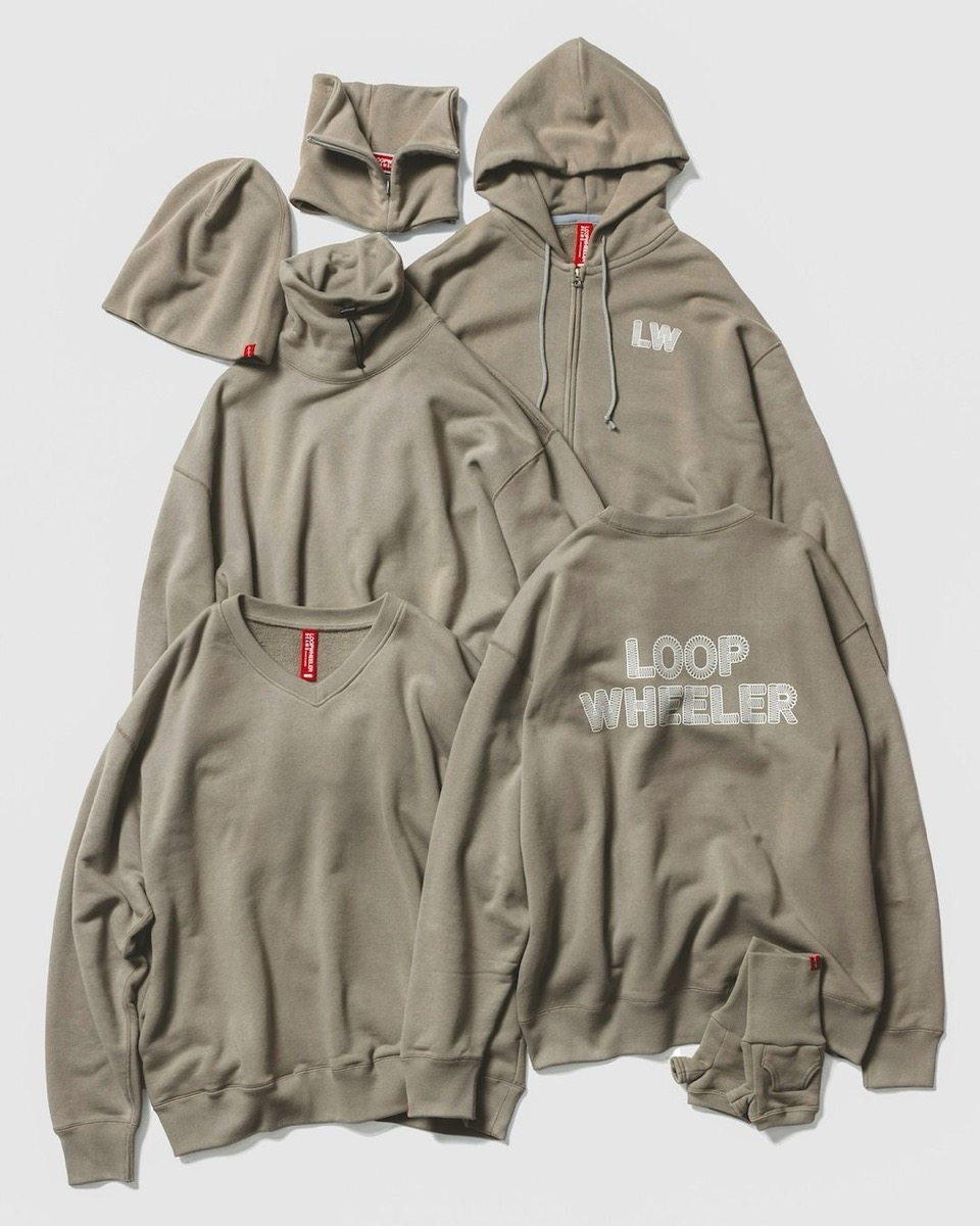 LOOPWHEELER x BEAMS JAPAN “CEMENT COLLECTION”が国内10月5日より発売