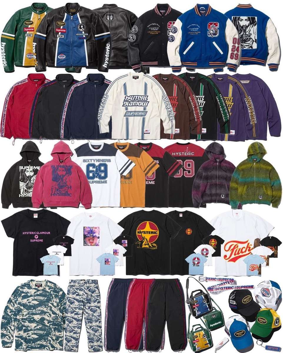 Supreme x Hysteric Glamour / Timberland 24FW Week13が国内11月16日