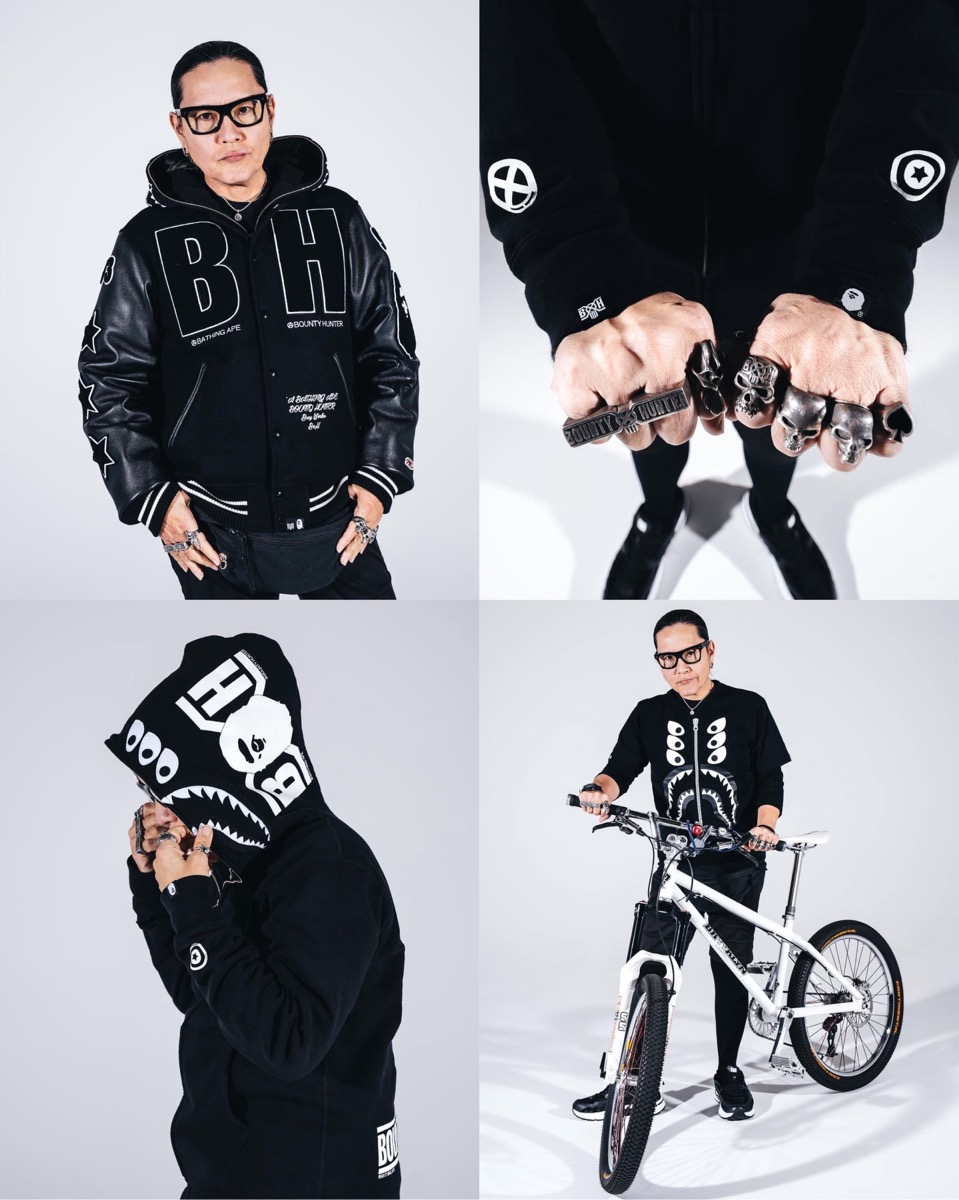 BAPE®︎ x BOUNTY HUNTER コラボコレクション第4弾が国内11月30日より