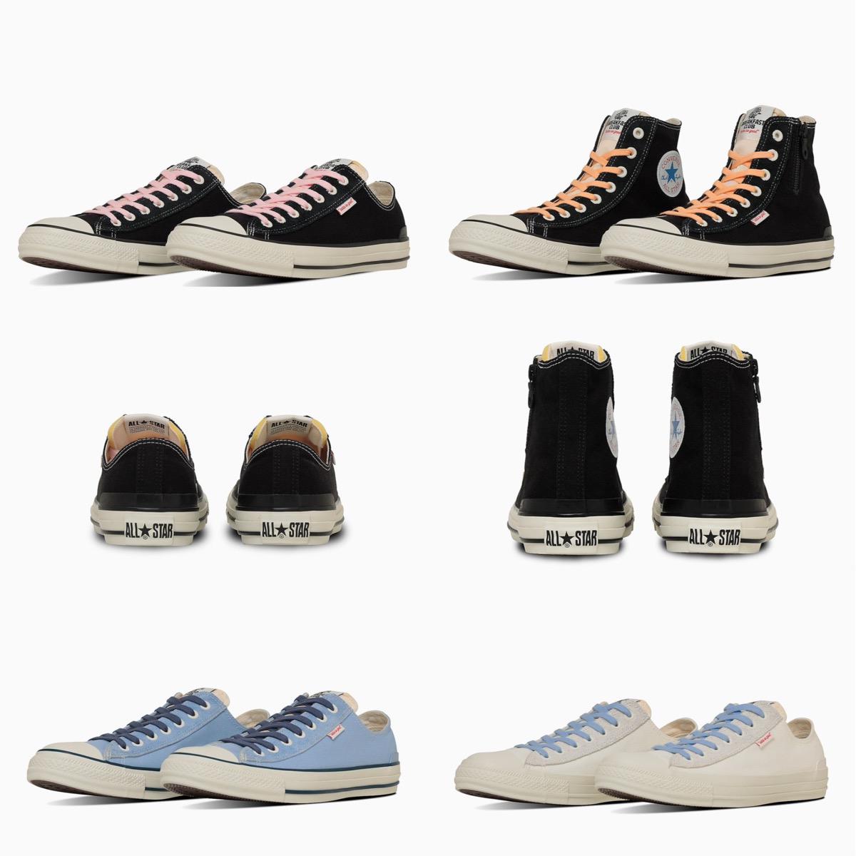CONVERSE x BREAKFAST CLUB『ALL STAR Z HI & OX』が国内3月28日より