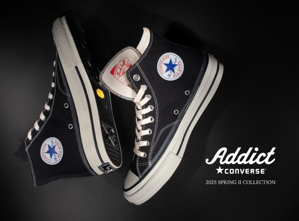 CONVERSE ADDICT CHUCK TAYLOR® CANVAS HI “BLACK”が国内4月10日／4月