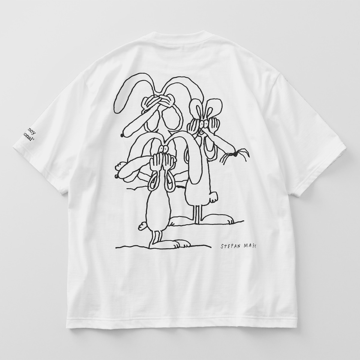 ENNOY x Stefan Marx x スタイリスト私物 コラボTシャツが国内3月2日に