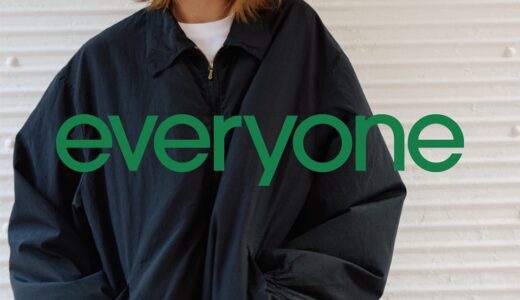 everyone ランダムキルティングジャケットのWEB抽選販売が国内12月4日