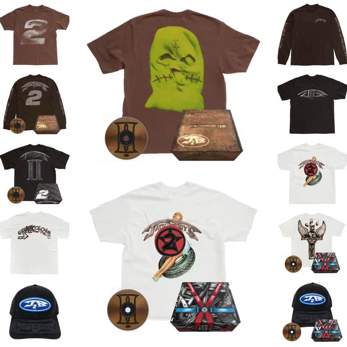 Travis Scott “JACKBOYS 2”のマーチャンダイズが発売開始 | UP TO DATE