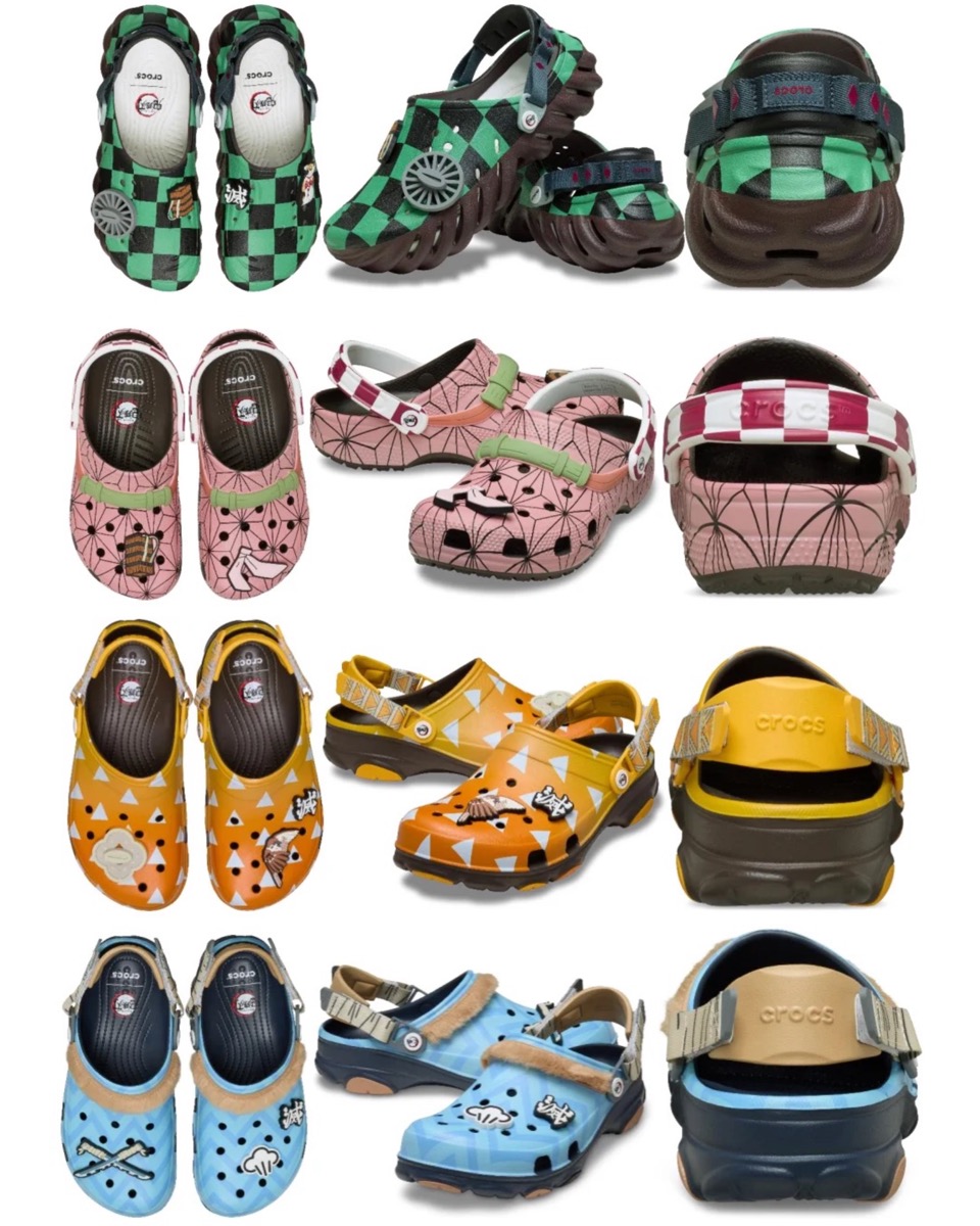 鬼滅の刃 x Crocs コラボサンダルが国内7月11日より発売 | UP TO DATE
