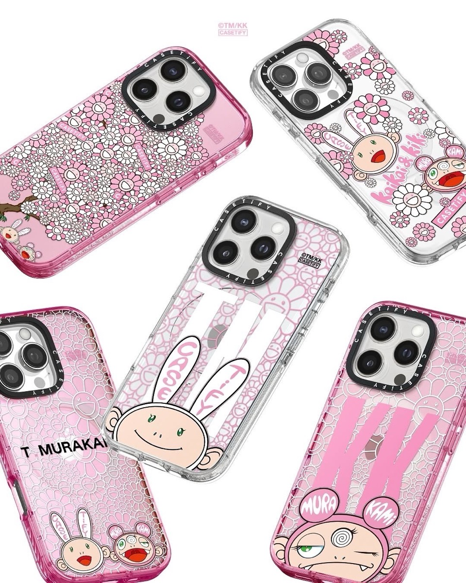 村上隆 x CASETiFY コラボコレクション第2弾が国内7月17日より発売