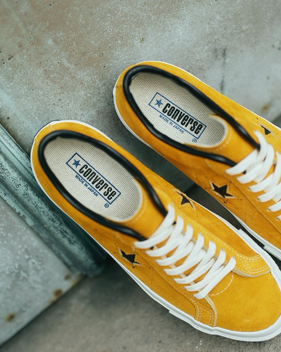 CONVERSE『ONE STAR J VTG “TIMELINE” GOLD』が国内9月12日に発売
