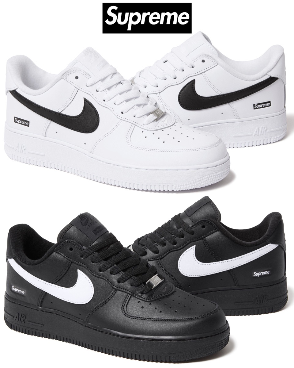 Supreme x Nike Air Force 1 Low SP の新作が25FW 国内10月12日に再販