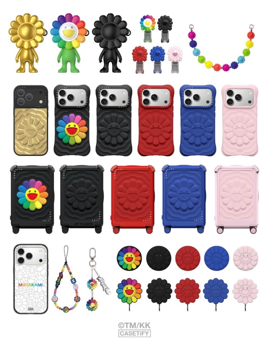 村上隆 x CASETiFY スペシャルプロダクトが国内発売開始。レアが当たる