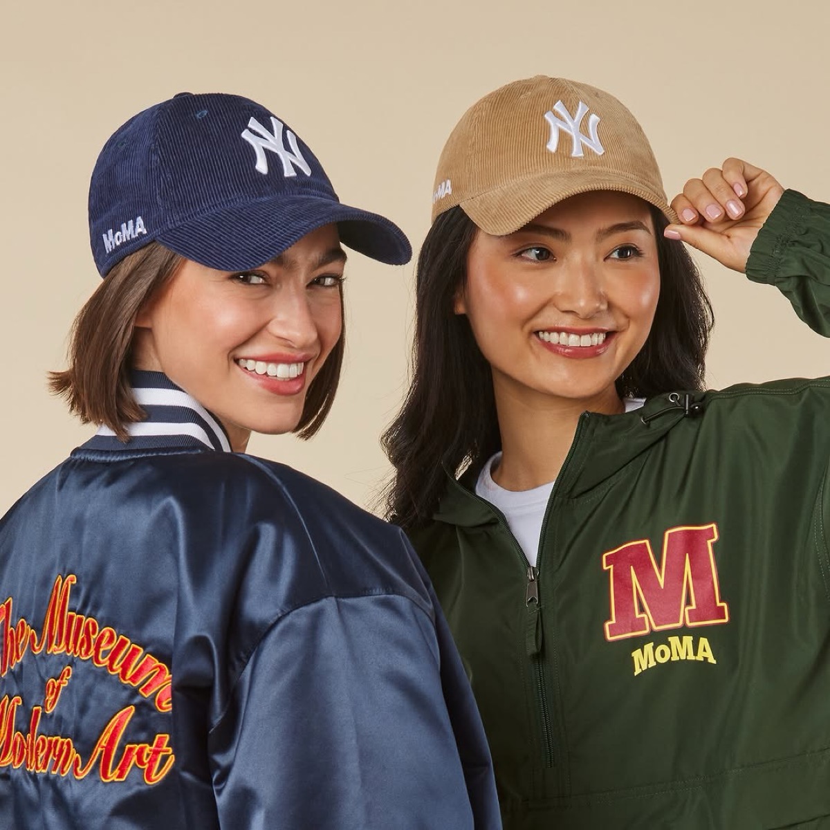 MoMA x New Era コーデュロイ生地の人気キャップ『9TWENTY』と『RC