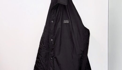 ENNOY『PADDED NYLON BENCH COAT』が国内12月21日より抽選販売 | UP TO