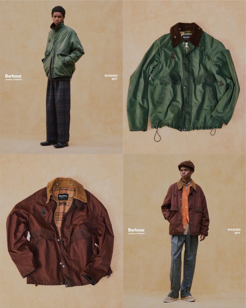 Barbour for JOURNAL STANDARD 25AW 別注『SPEY』ジャケットの国内先行