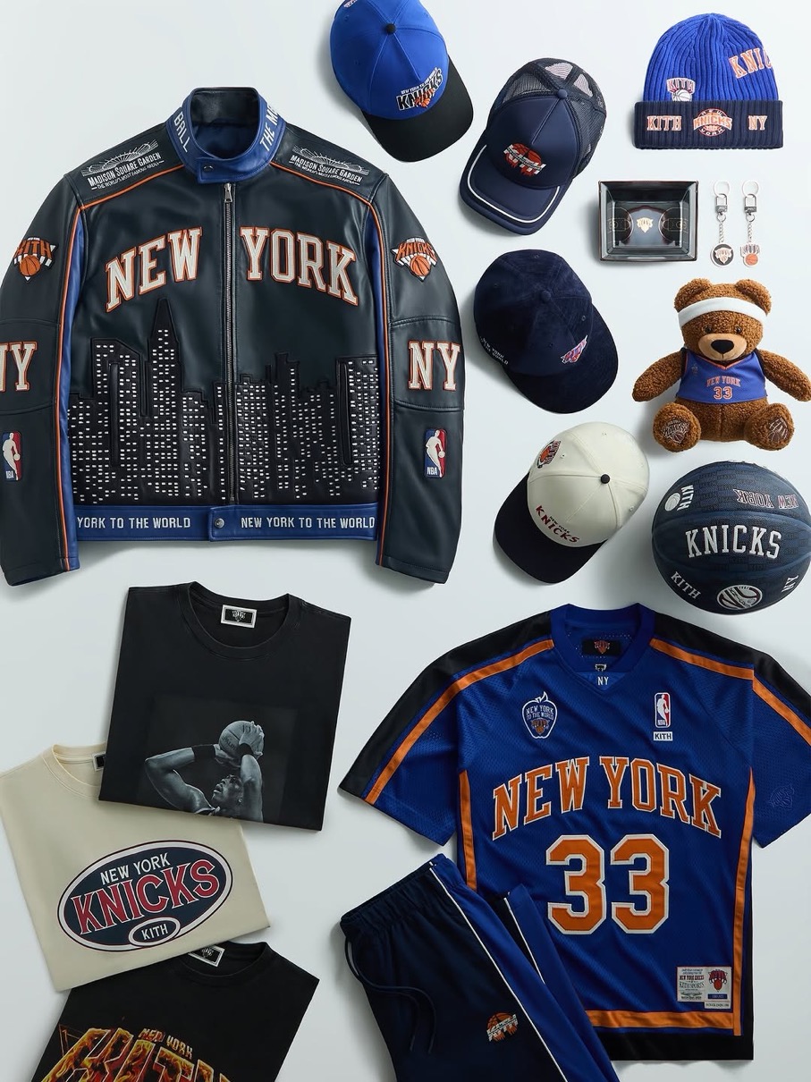 Kith for New York Knicks 2025 Collectionが国内11月8日に発売