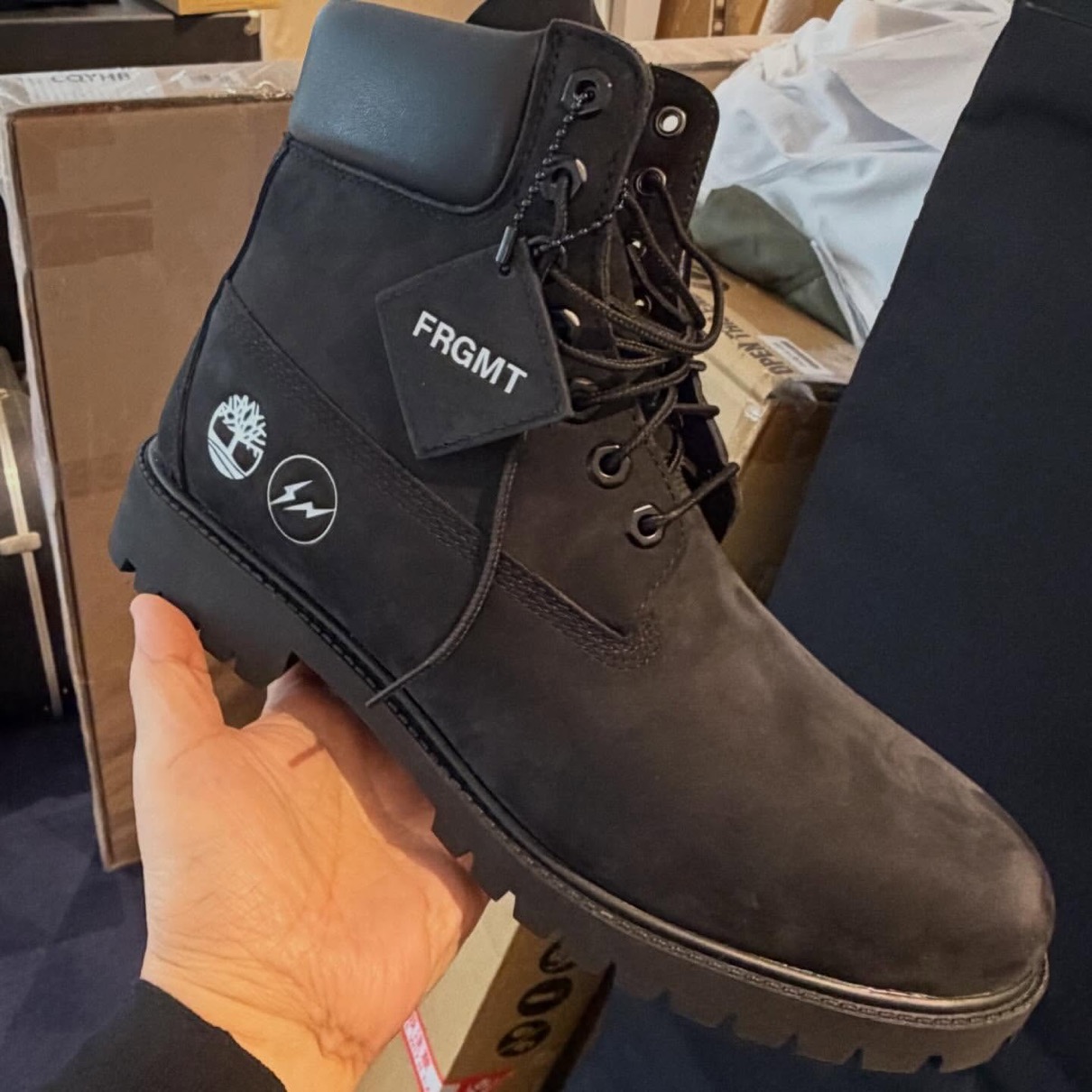 藤原ヒロシが Timberland x FRAGMENT『6inch Premium Boots & 3-Eye